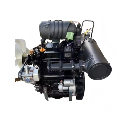 Qual é a velocidade máxima do motor de uma escavadeira?